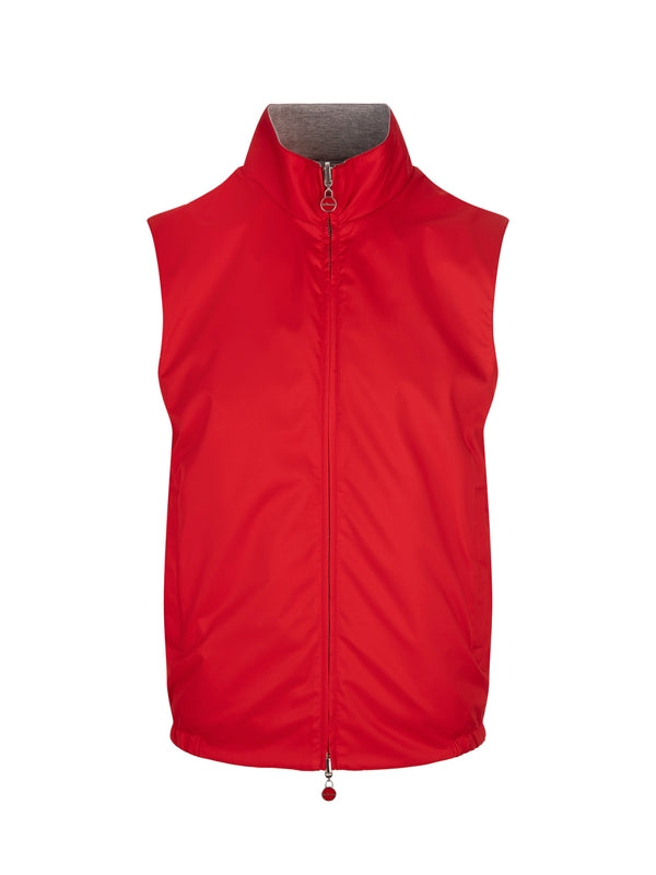 Logo Embellished Reversible Vest