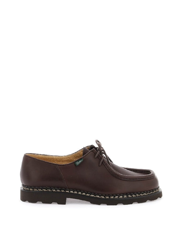 Paraboot leather michael derby shoes Lace-ups