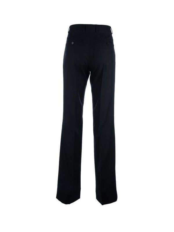 Black Wool Pants