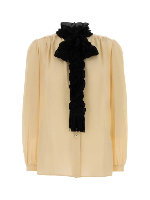 Valentino Yellow Shirts & Blouses