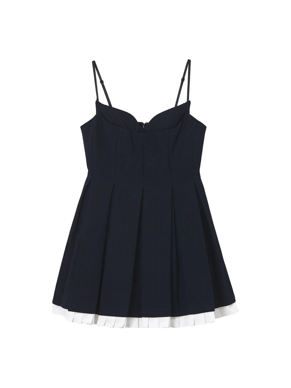 PLEATED Mini Dress