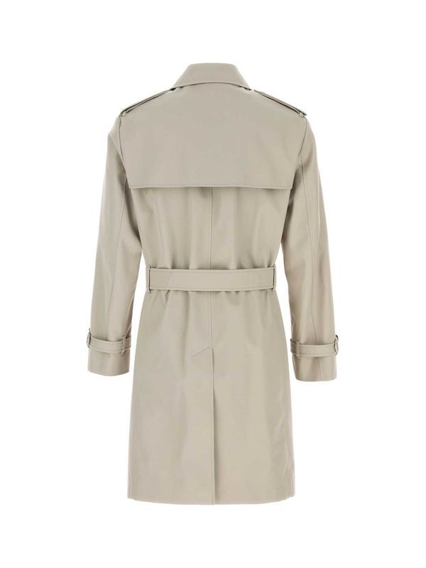 Cotton Blend Trench Coat