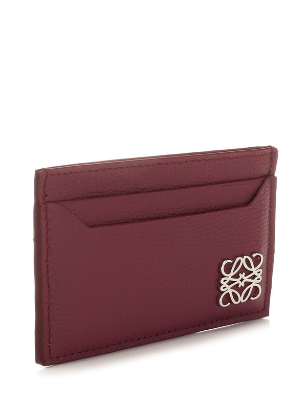 Anagram Logo Leather Cardholder