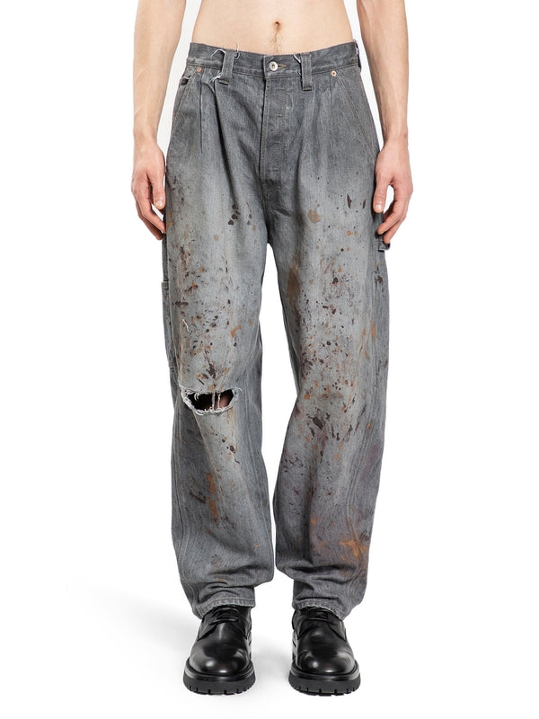 Distressed Painter Denim