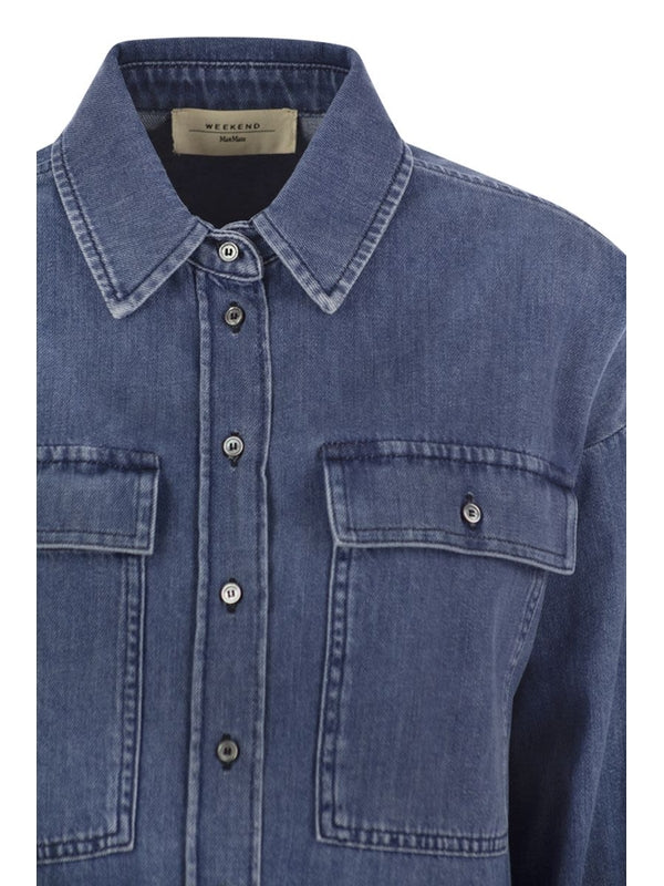 Zemira Chest Pocket Denim Shirt