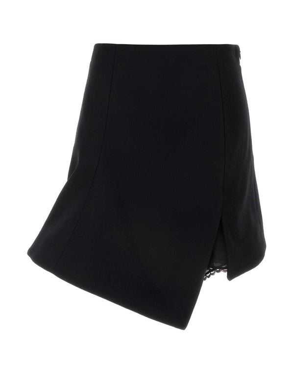 Asymmetric Midi Skirt