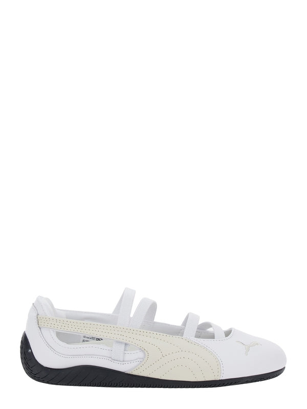 Puma White Flat Shoes
