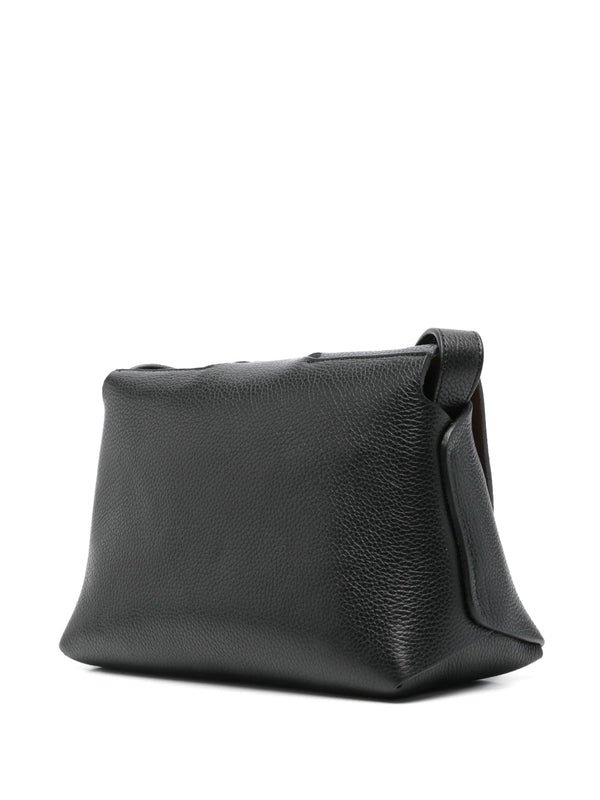 MABRA Grained Leather Crossbody Bag