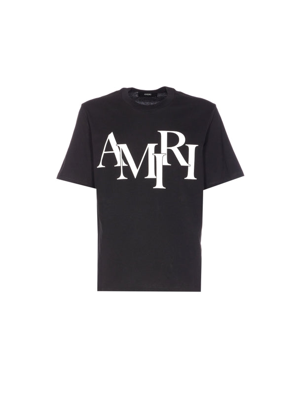 Amiri Black Half Sleeve