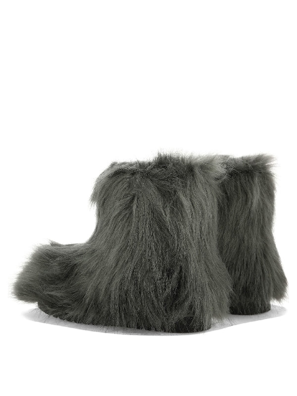 Olivia Fur Ankle Boots