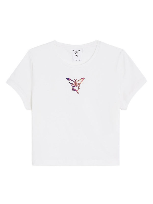 Puma White Half Sleeve