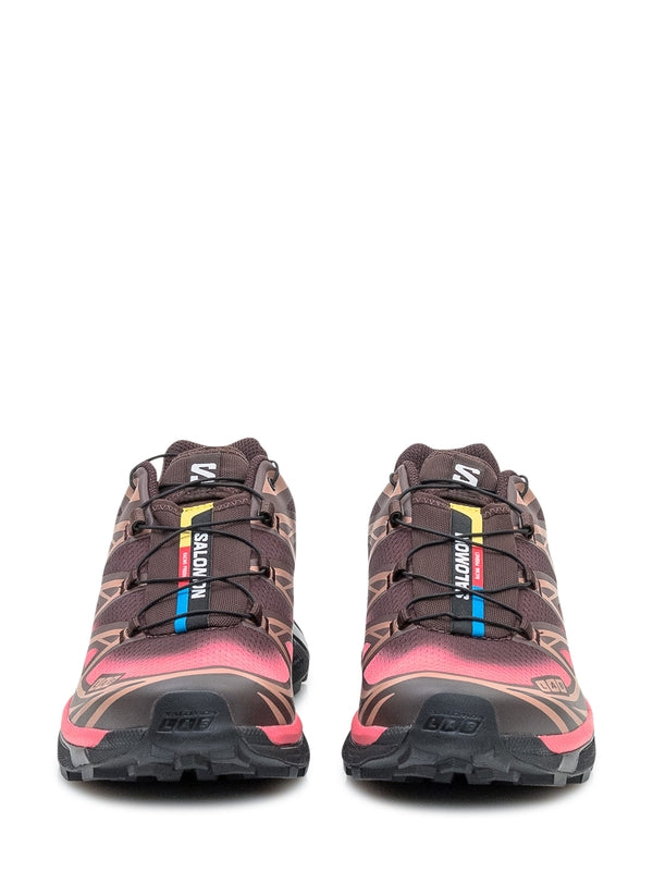 Salomon Pink Low Top Sneakers