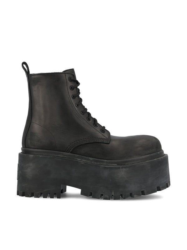 Strike Platform Lace-up Boots