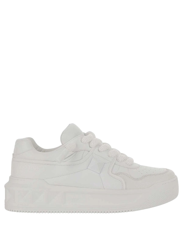Valentino White Low Top Sneakers