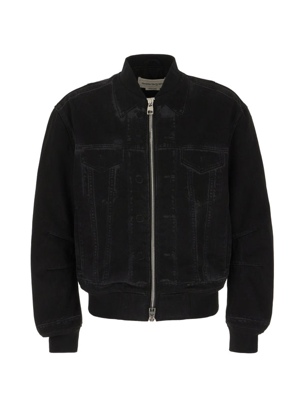 Alexander Mcqueen Black Jacket