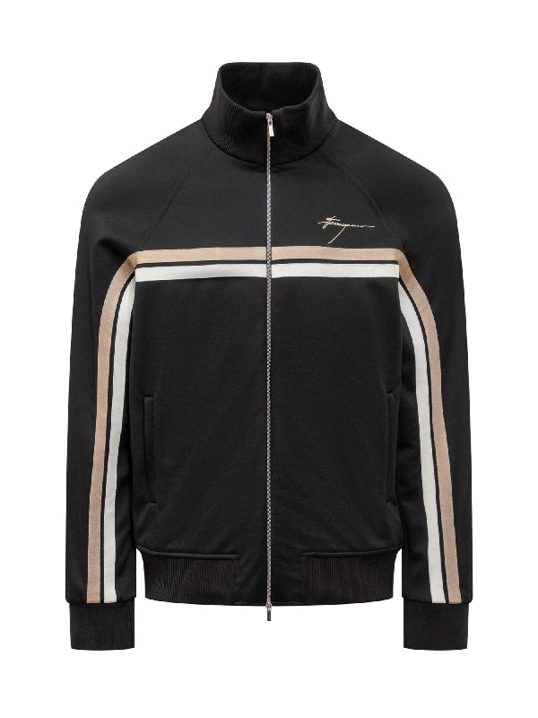 Logo Stripe Track Jacket