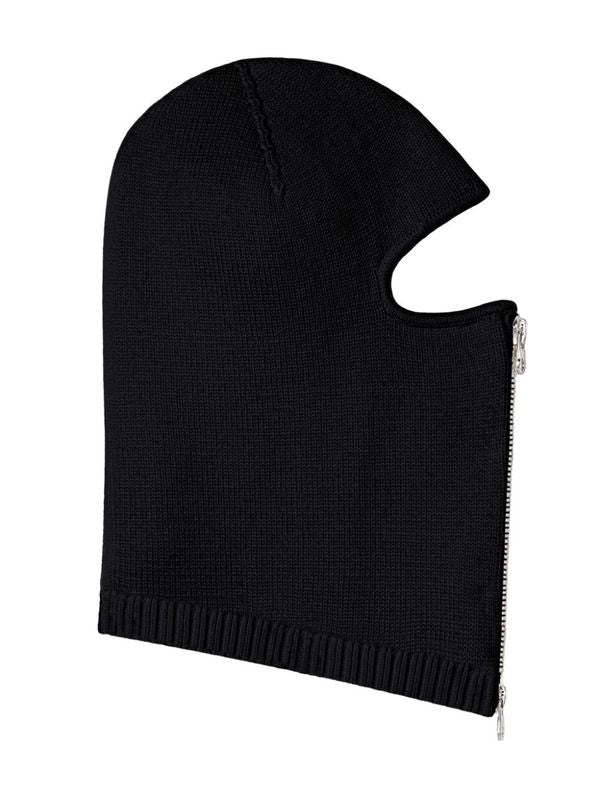 Zip-Up Wool Balaclava