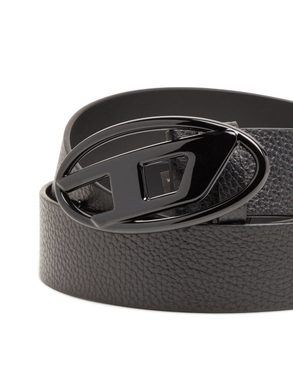 B 1dr
  Logo Buckle Leather Belt