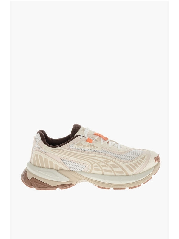 Puma Beige Low Top Sneakers