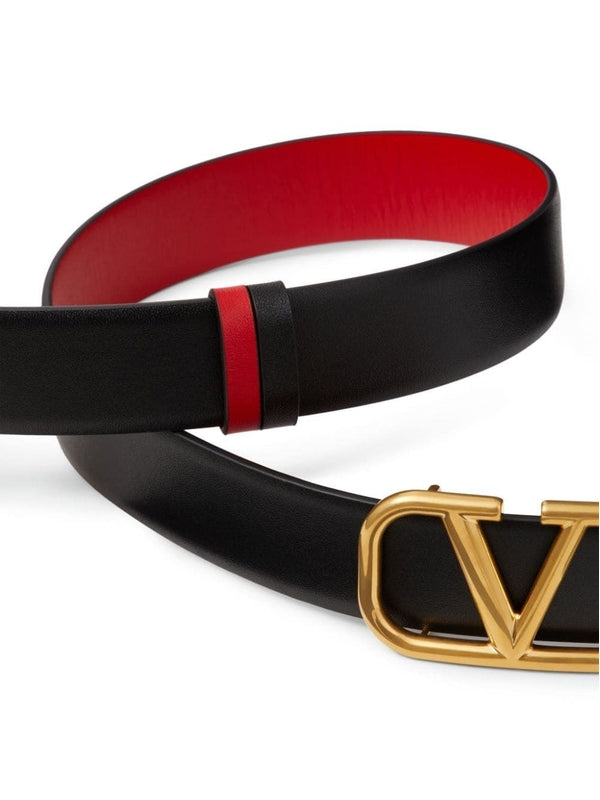 V Logo Reversible Belt