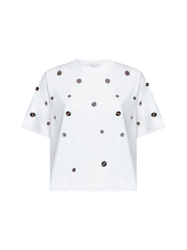 Decorative Detail Short Sleeve T-shirt