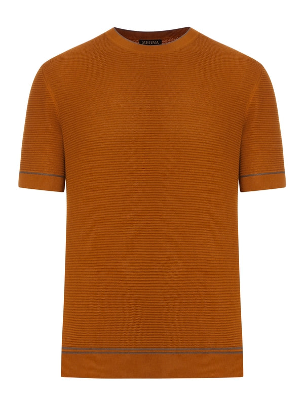 Zegna Brown Knit