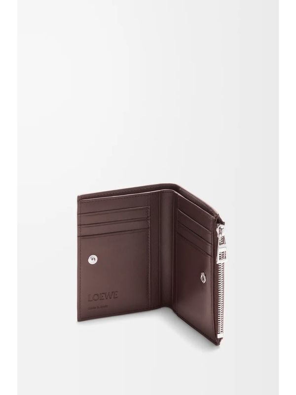 Anagram Leather Slim Bifold Wallet