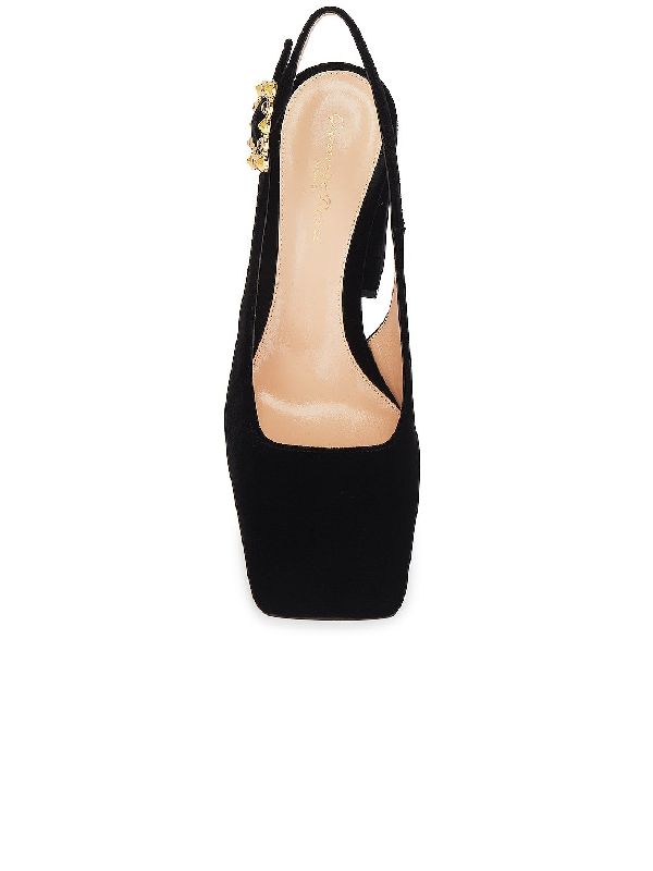 Wondy Velvet Slingback Heel