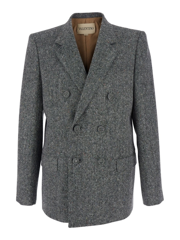 Valentino Gray Coat