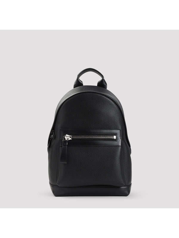 Pocket Detail Calfskin Backpack