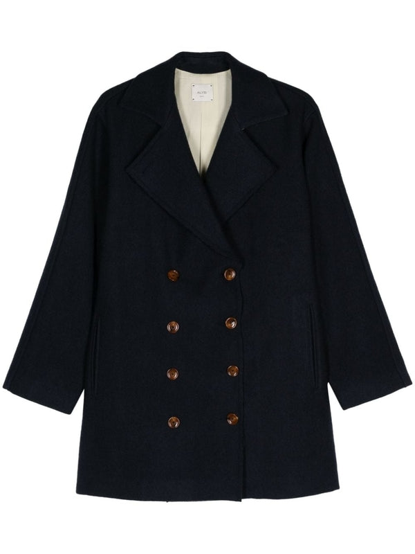 Double Breasted Wool Coat