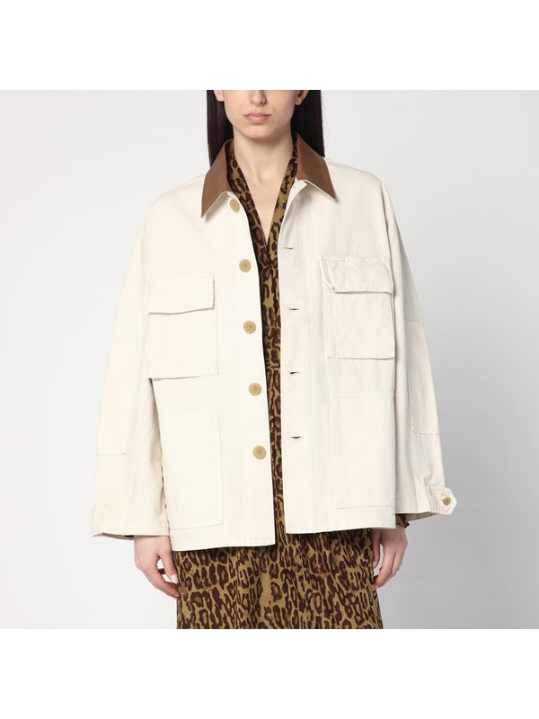 Barn Contrast Collar Jacket