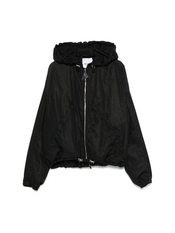 Zipper Detail Hoodie Jacket