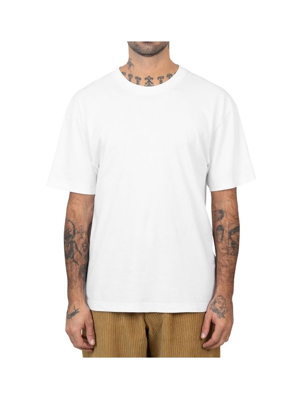 White Crewneck Short-Sleeve T-Shirt