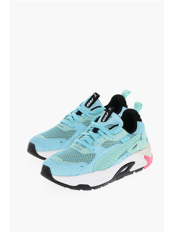 Puma Blue Low Top Sneakers