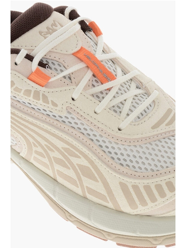 Puma Beige Low Top Sneakers