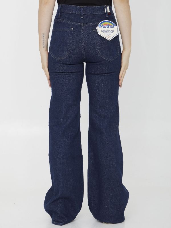 HUSTLER Wide Denim Pants