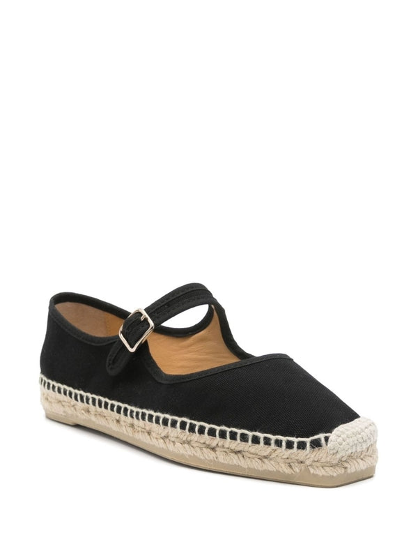Castaner Black Flat Shoes