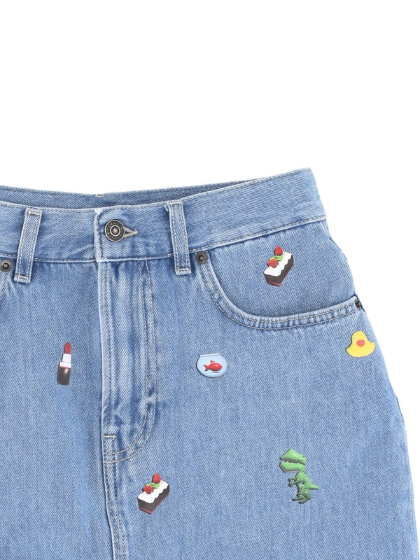 Fiorucci Sky Blue Skirt