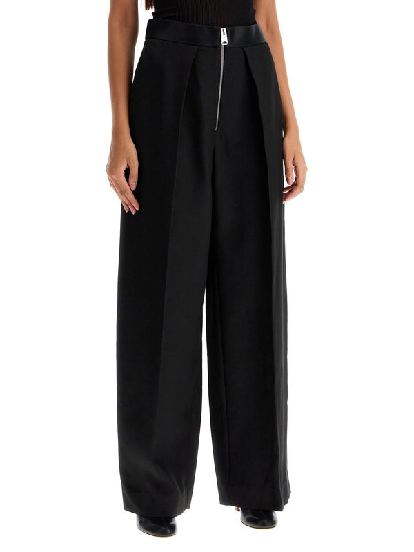 Marine Zipper Detail Pants