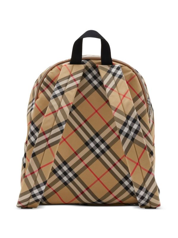 Check Print Backpack - Jente