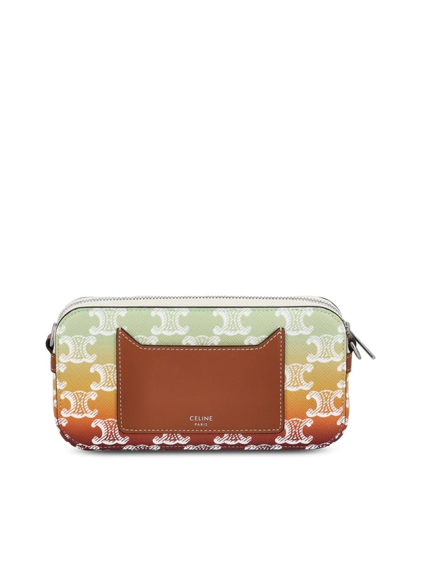 Triop Logo Printing Crossbody
  Bag