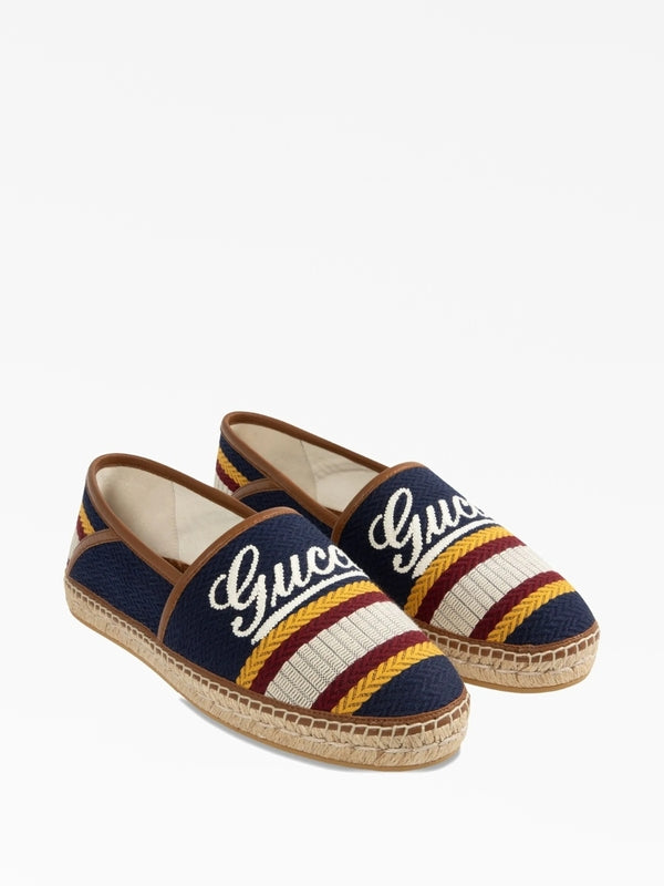 Gucci Navy Espadrilles