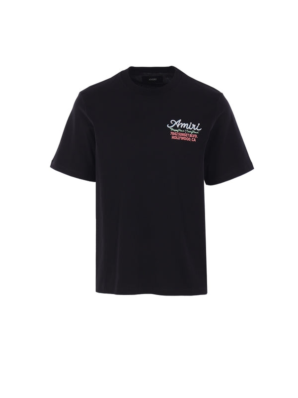 Amiri Black Half Sleeve