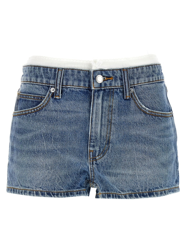 Back Logo
  Patch Denim Shorts