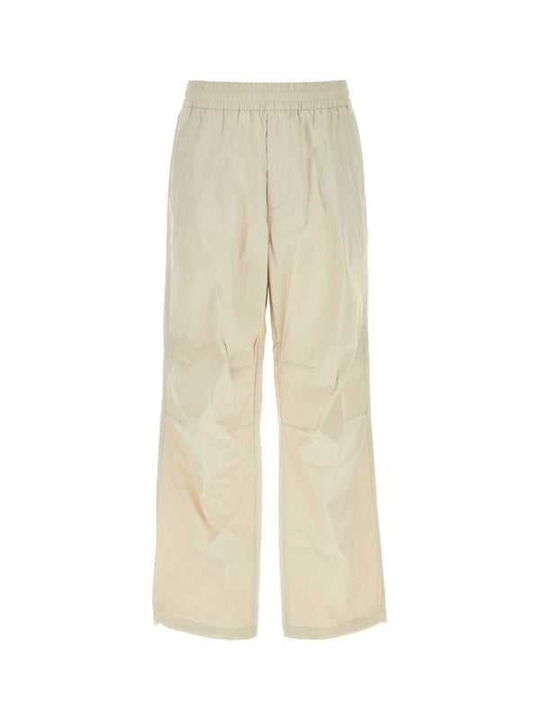 Banding Cotton Blend Pants