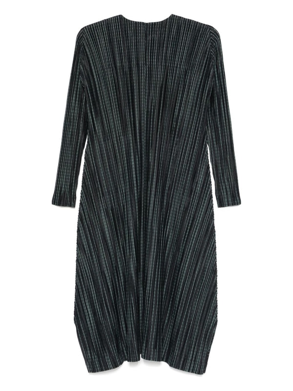 Pleats Detail
  Long Cardigan