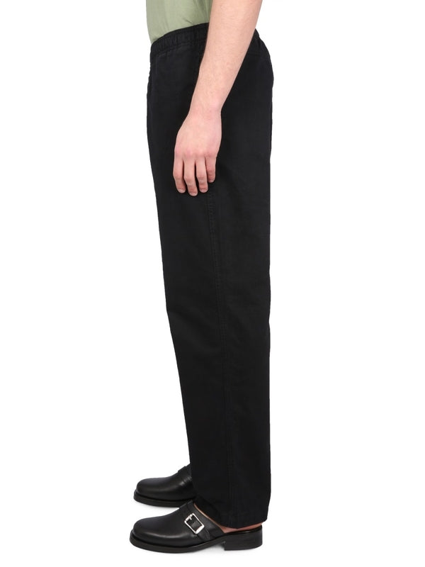 Straight Cotton Pants