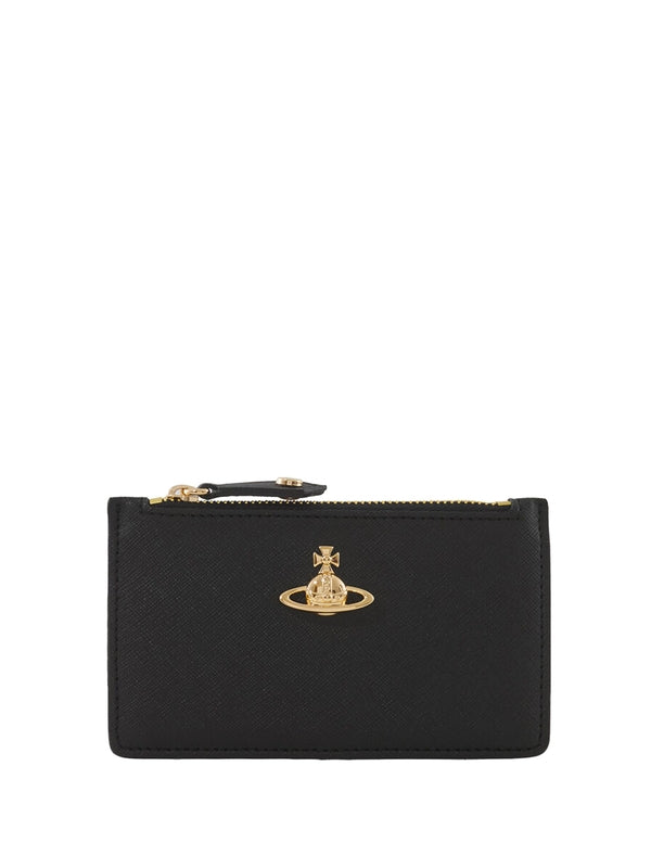 Vivienne Westwood Black Card Wallet