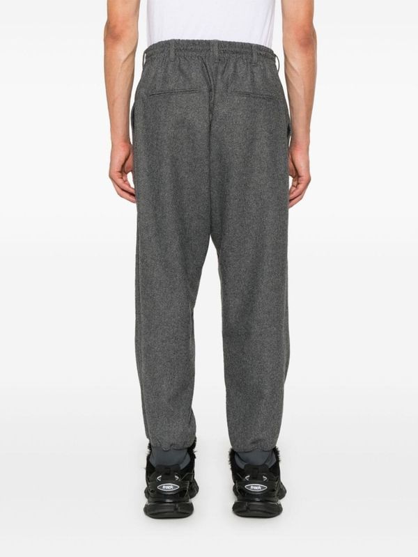 Wool Blend Jogger Pants